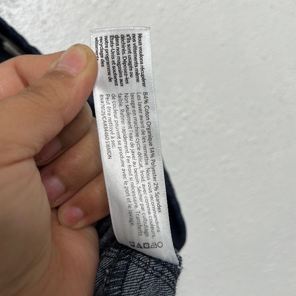 EILEEN FISHER Organic Cotton Blend Soft Stretch Pull On Jegging Jeans - Picture 9 of 11